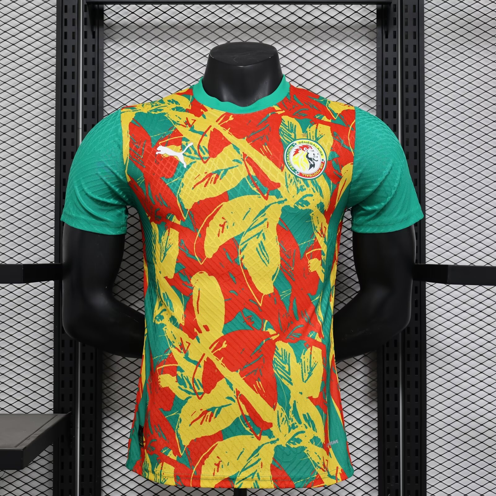 d091aeb5721f364955a3a718ba0b0bac.jpg 2024 Player Version Senegal Pre-Match Football Shirt 1:1 Thai Quality - Image 1