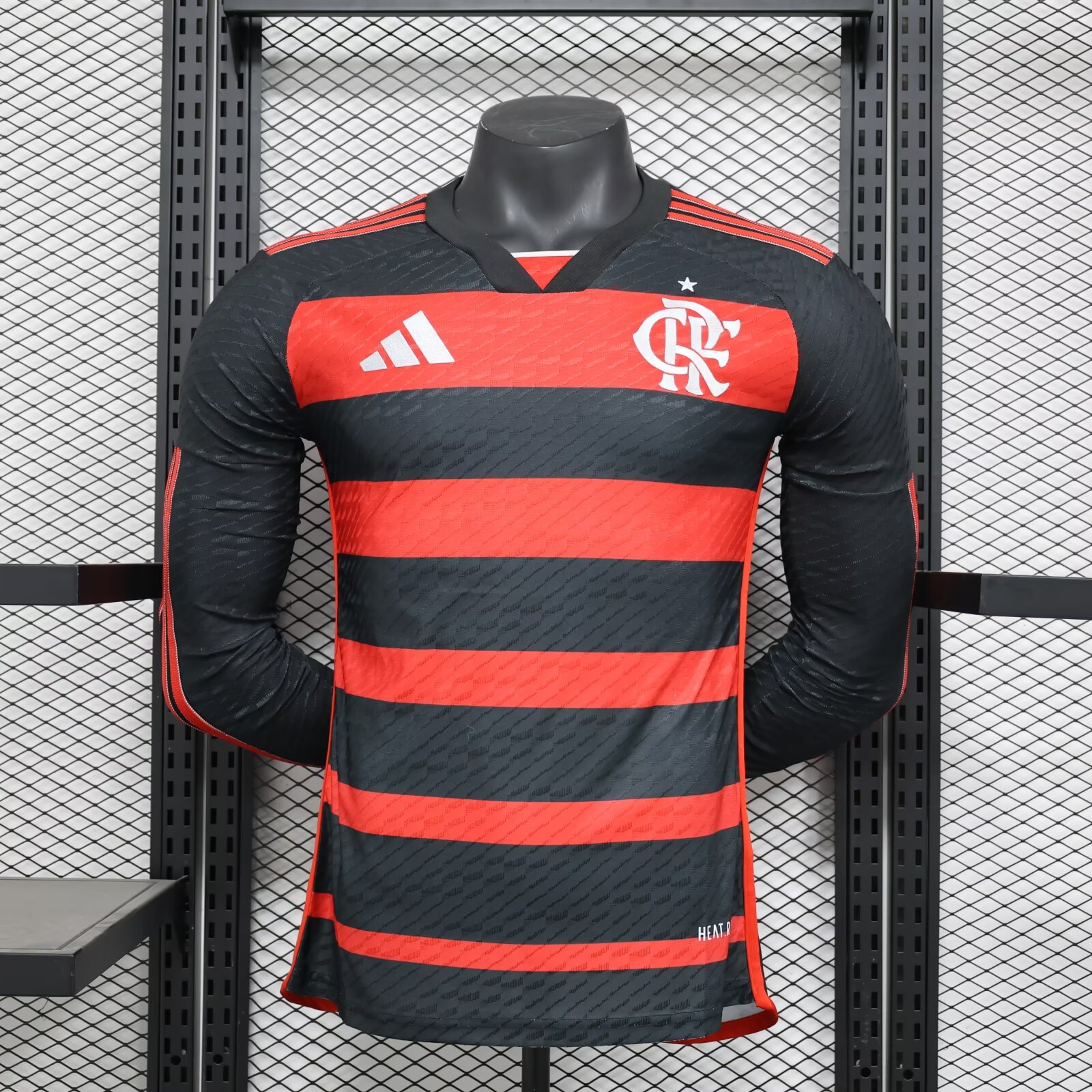 d1e947925e9a018c77e54167a98da931.jpg 2024/2025 Long Sleeve Player Version Flamengo Home Football Shirt 1:1 Thai Quality - Image 1