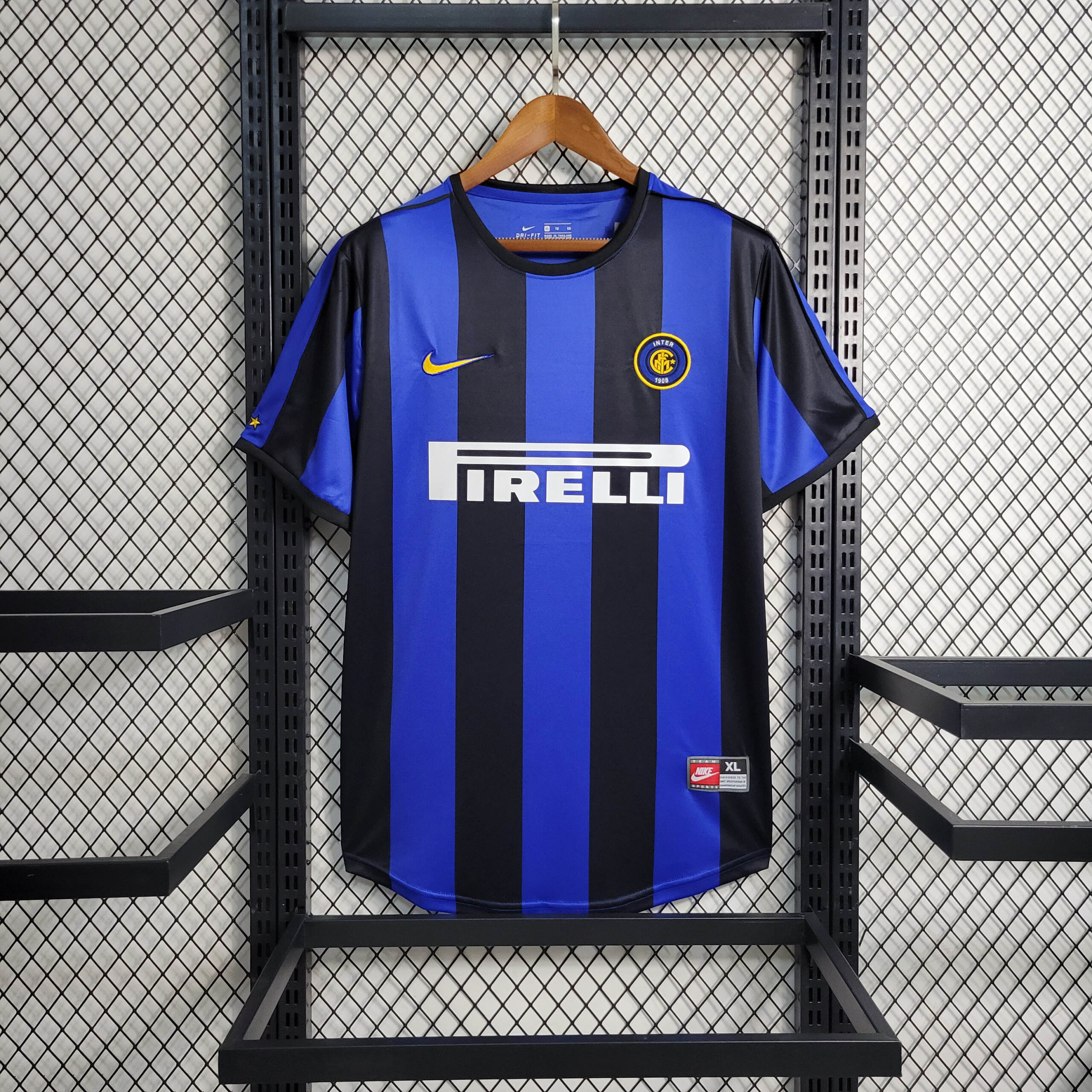 d33001152d5a478b1dd61730e29d75ee.jpeg 1999/2000 Retro Inter Milan Home Football Shirt 1:1 Thai Qualit - Image 1