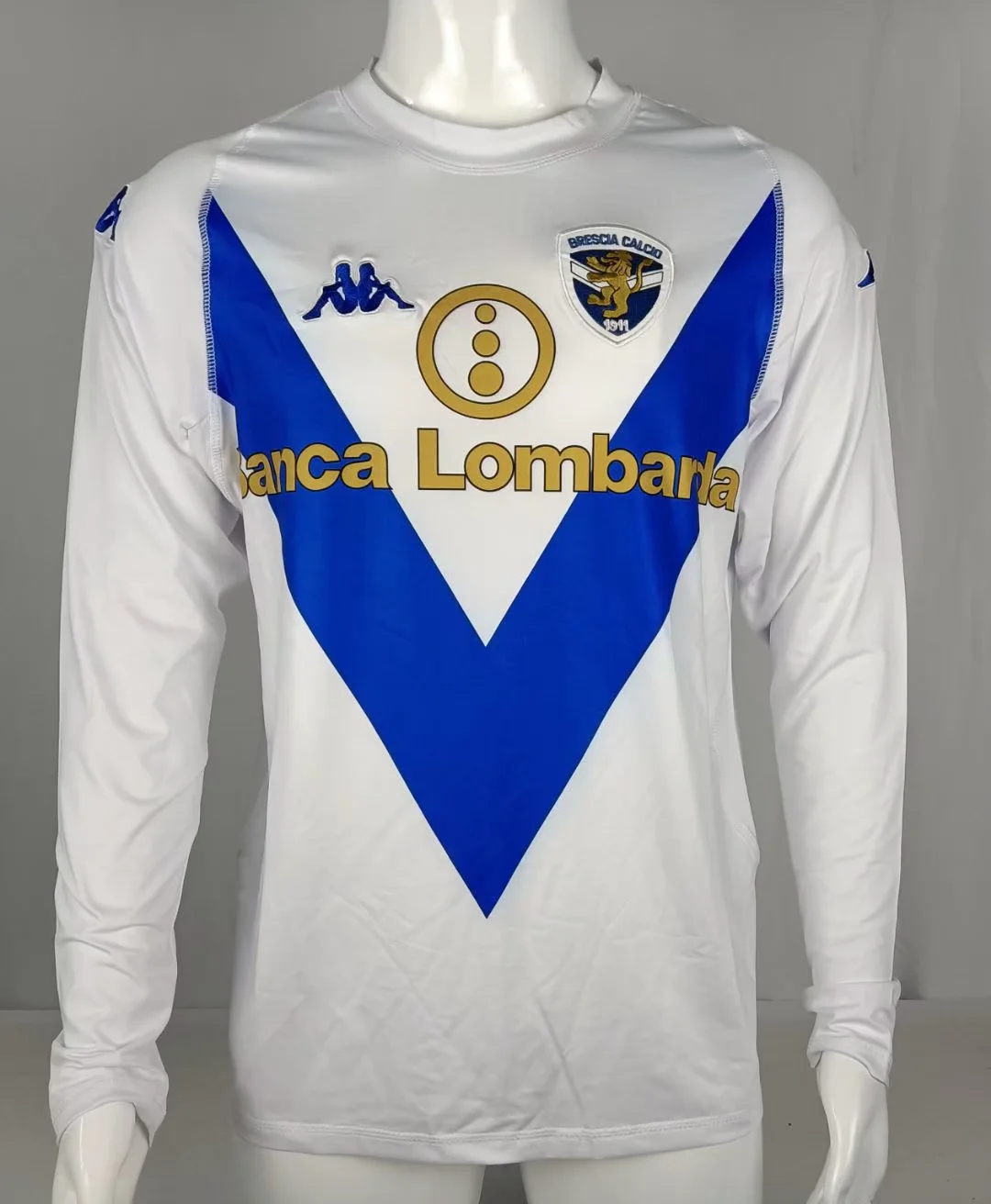 d5651cf5a16c0f71264d651da5494ccc.webp 2003/2004 Retro Long Sleeve Brescia Away Football Shirt 1:1 Thai Quality - Image 1