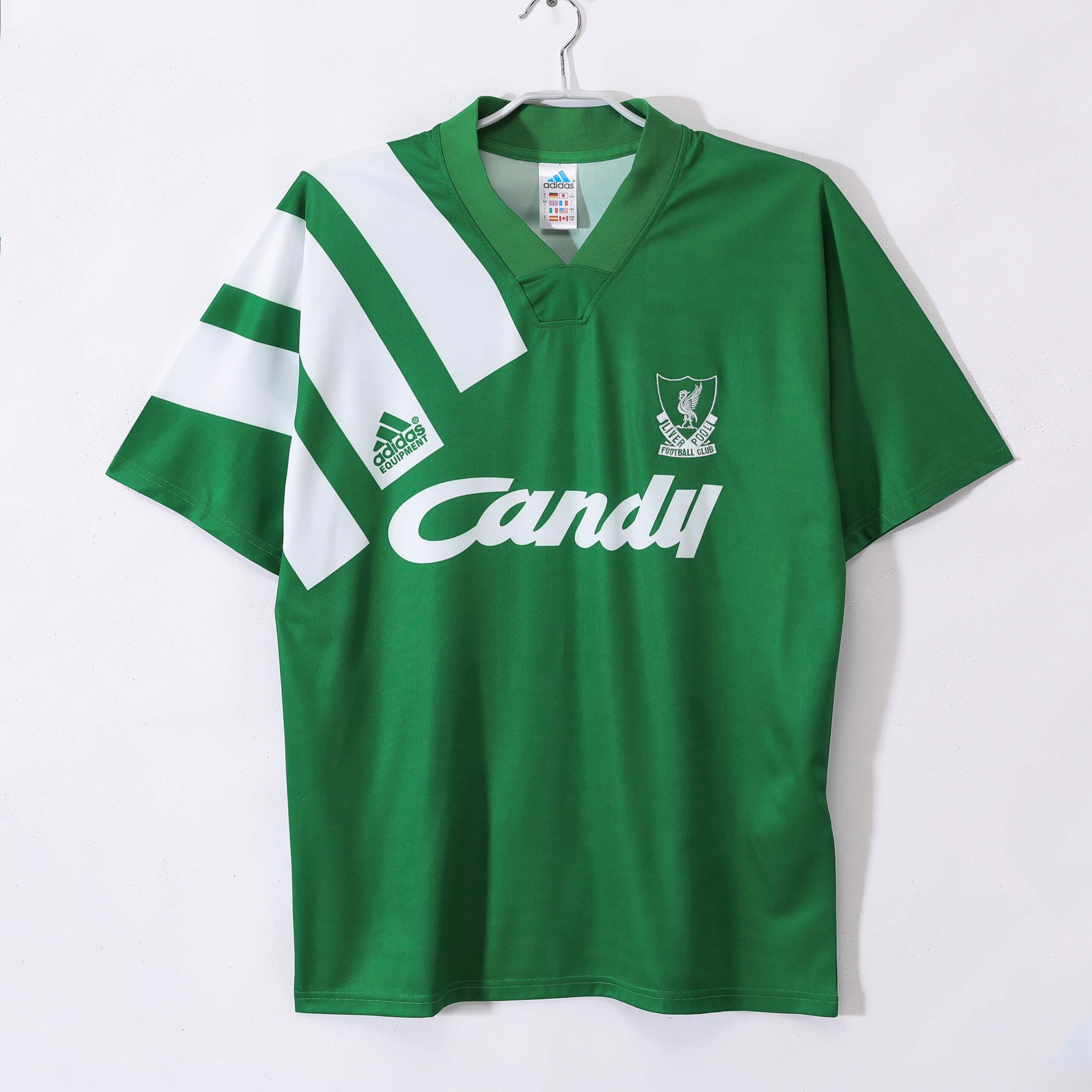 d714e9751c8501bf331229b2ac19d635.jpg 1991/1992 Retro Liverpool Away Football Shirt 1:1 Thai Quality - Image 1