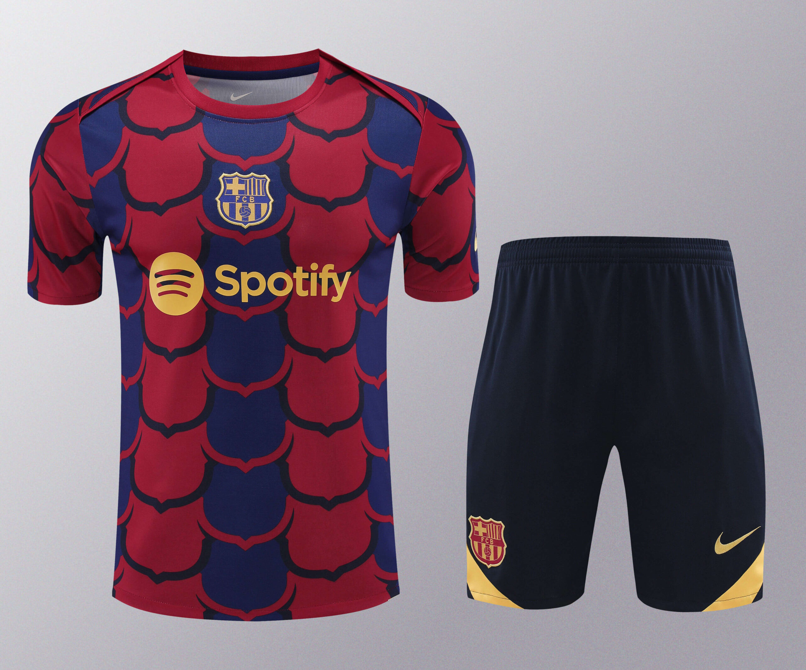 d753178f516478a9b3bfefe82b1f8620.jpg 2024/2025 Barcelona Training Wear Suit Shirt 1:1 Thai Quality - Image 1