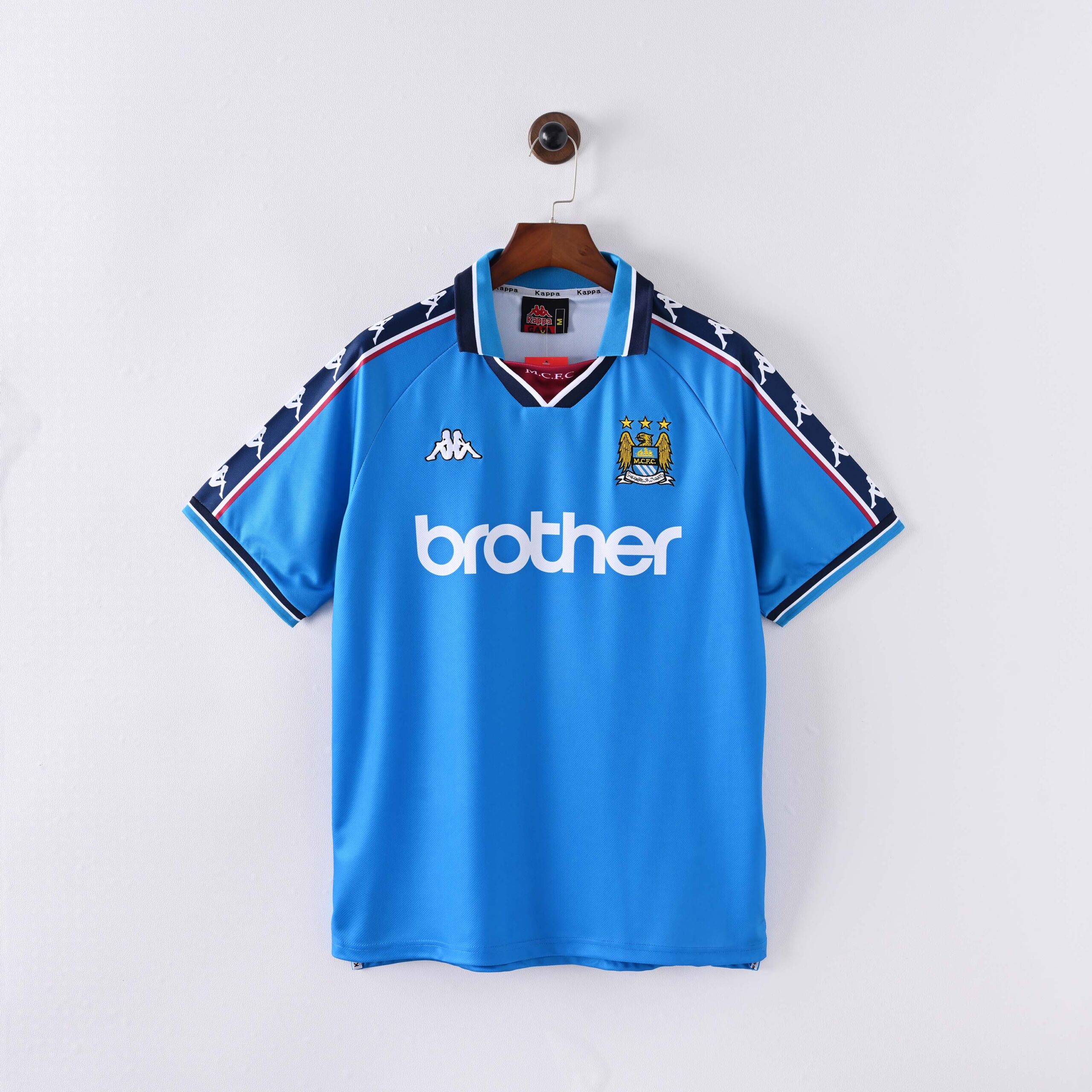 da387ed4662ca0d8c2564eae8e9fe649.jpg 1997/1998 Retro Manchester City Home Football Shirt 1:1 Thai Quality - Image 1
