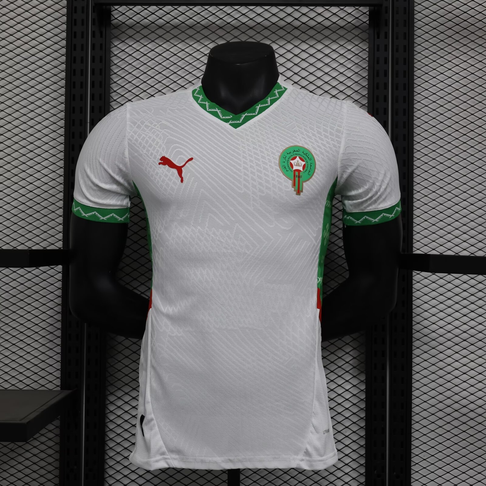 dad31d9859d2e6eef0cc0c57d75d5d7e.jpg 2024 Player Version Morocco Away Football Shirt 1:1 Thai Quality - Image 1