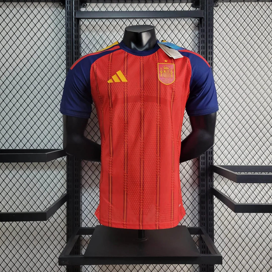 db1d5c2018cb48deeabe32643f86bb56.webp 2026 Player Version Spain Home Football Shirt 1:1 Thai Quality - Image 1