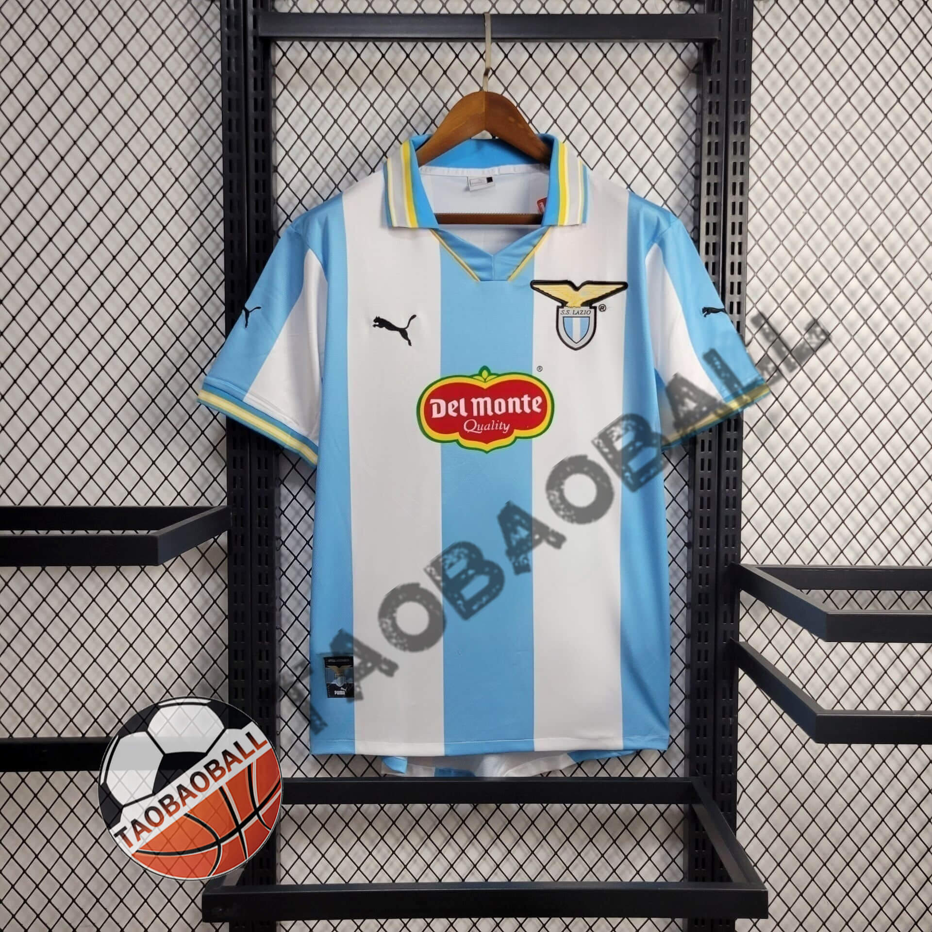 dbcf1663ce998786a4cc9916bfc801b4.jpeg 1999/2000 Retro Lazio Home Football Shirt 1:1 Thai Quality - Image 1