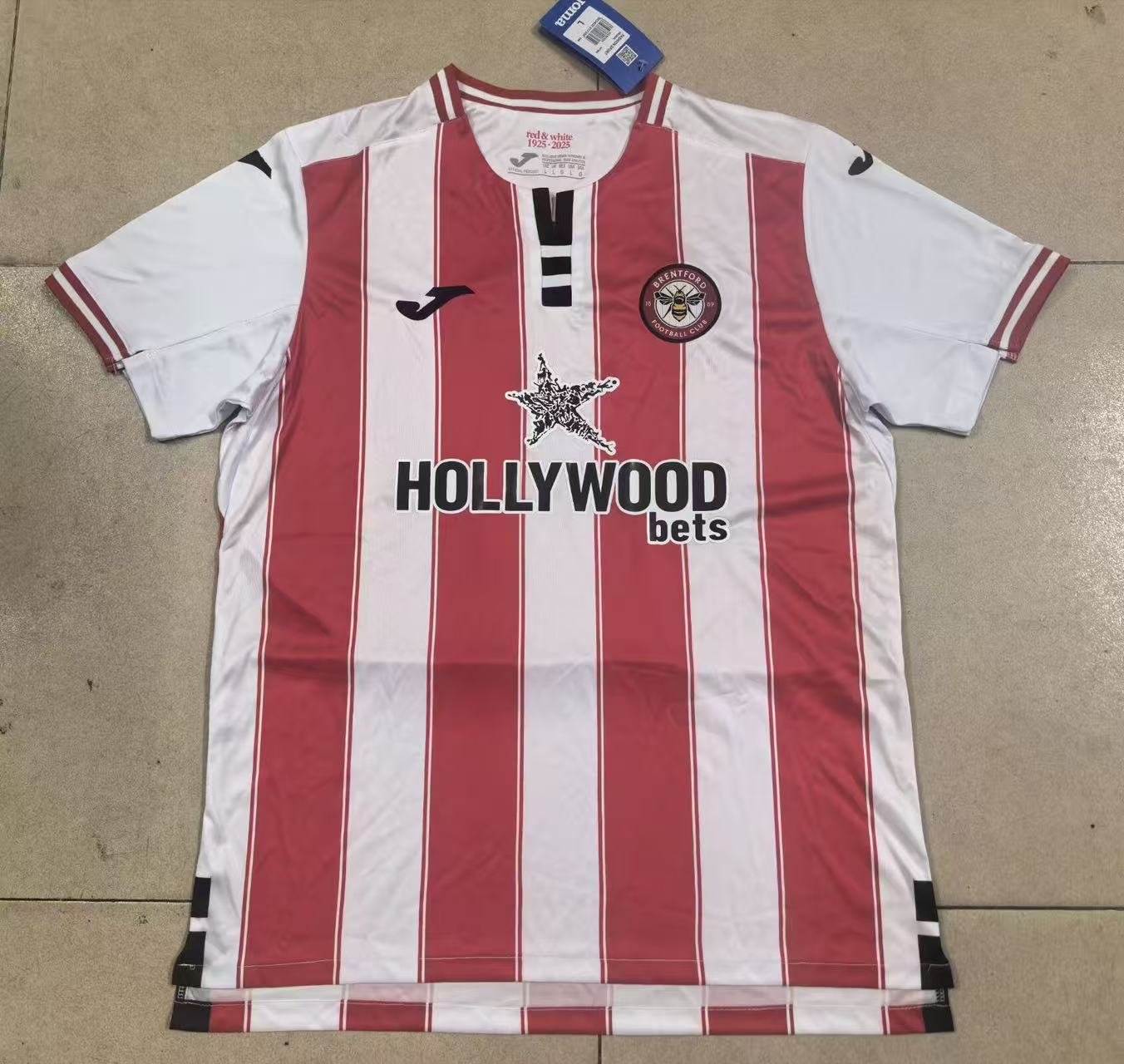 dccd931c2aa864340af1b2aed50955d6.jpg 2025/26 Brentford Home Football Shirt 1:1 Thai Quality - Image 1