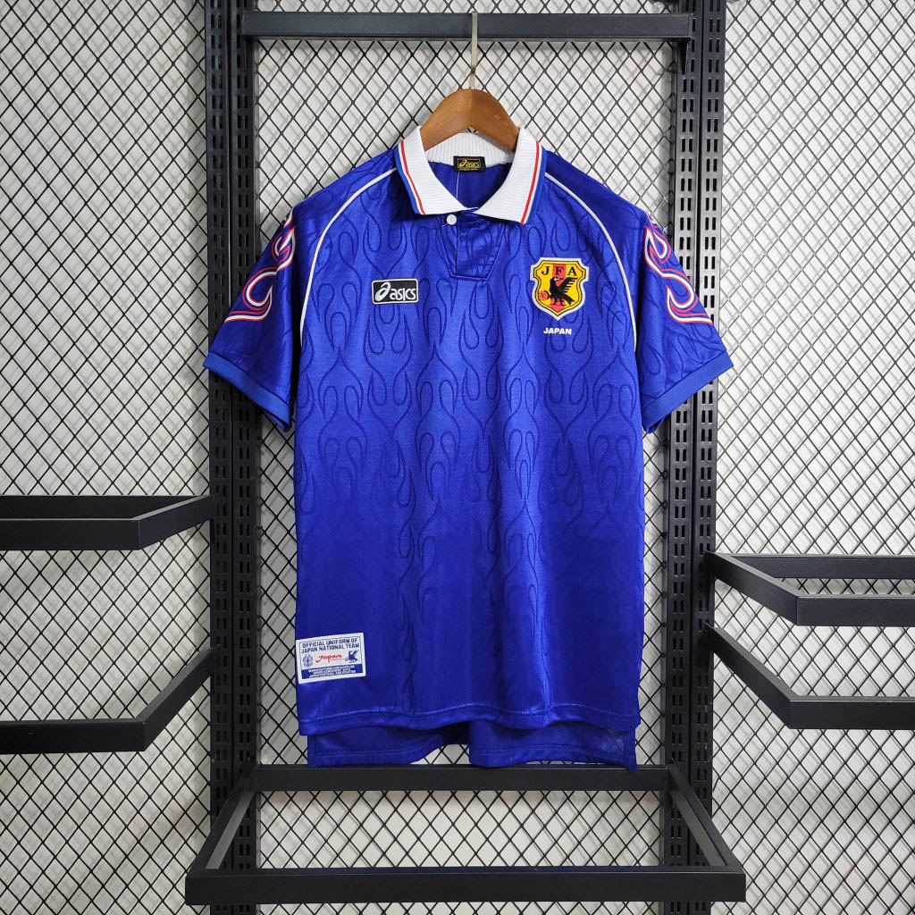 ddcf3ef36f40564e561a0242956c65c4.jpeg 1998 Retro Japan Home Football Shirt 1:1 Thai Quality - Image 1