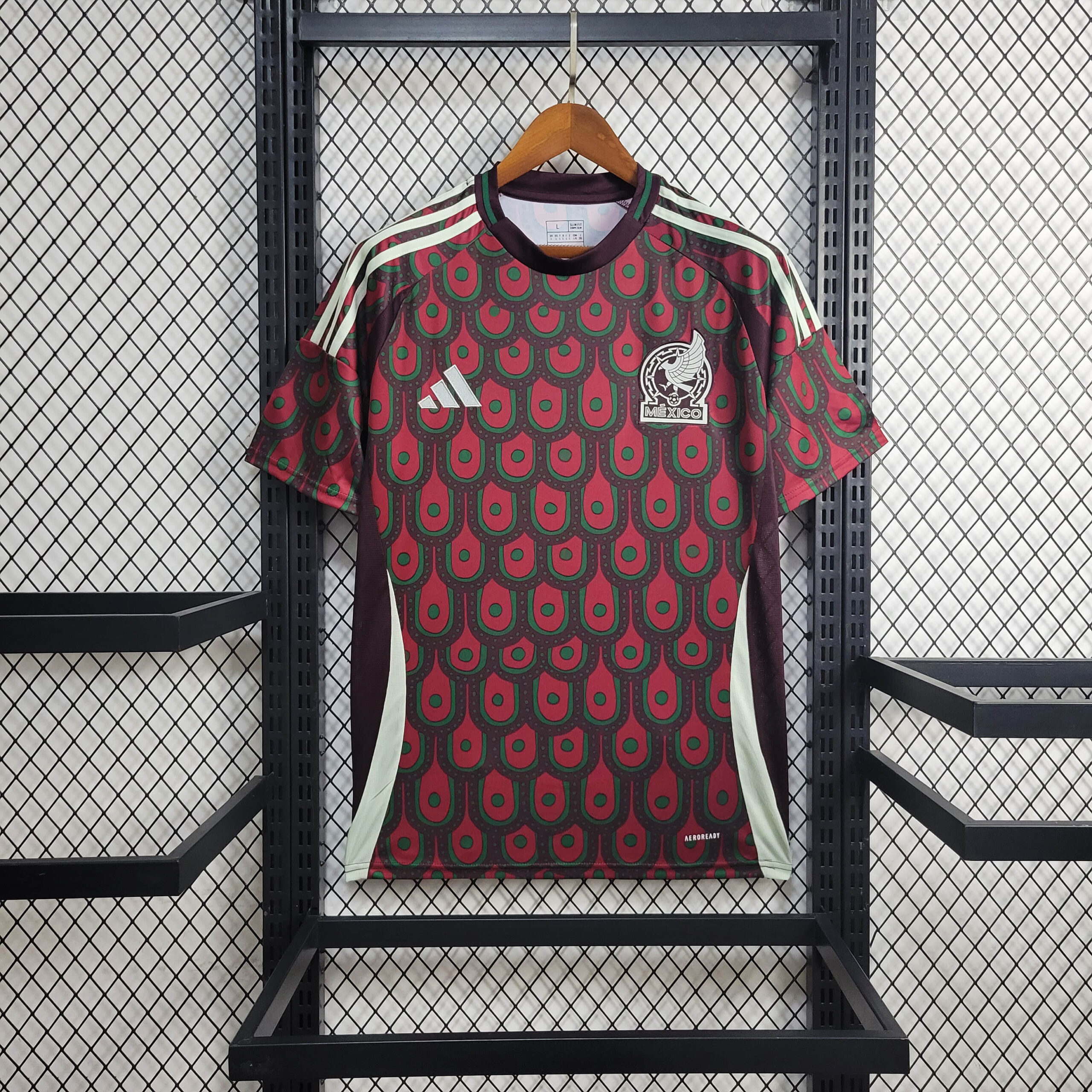 df994adafd40f082fb15b2522636692c.jpeg 2024 Mexico Home Football Shirt 1:1 Thai Quality - Image 1