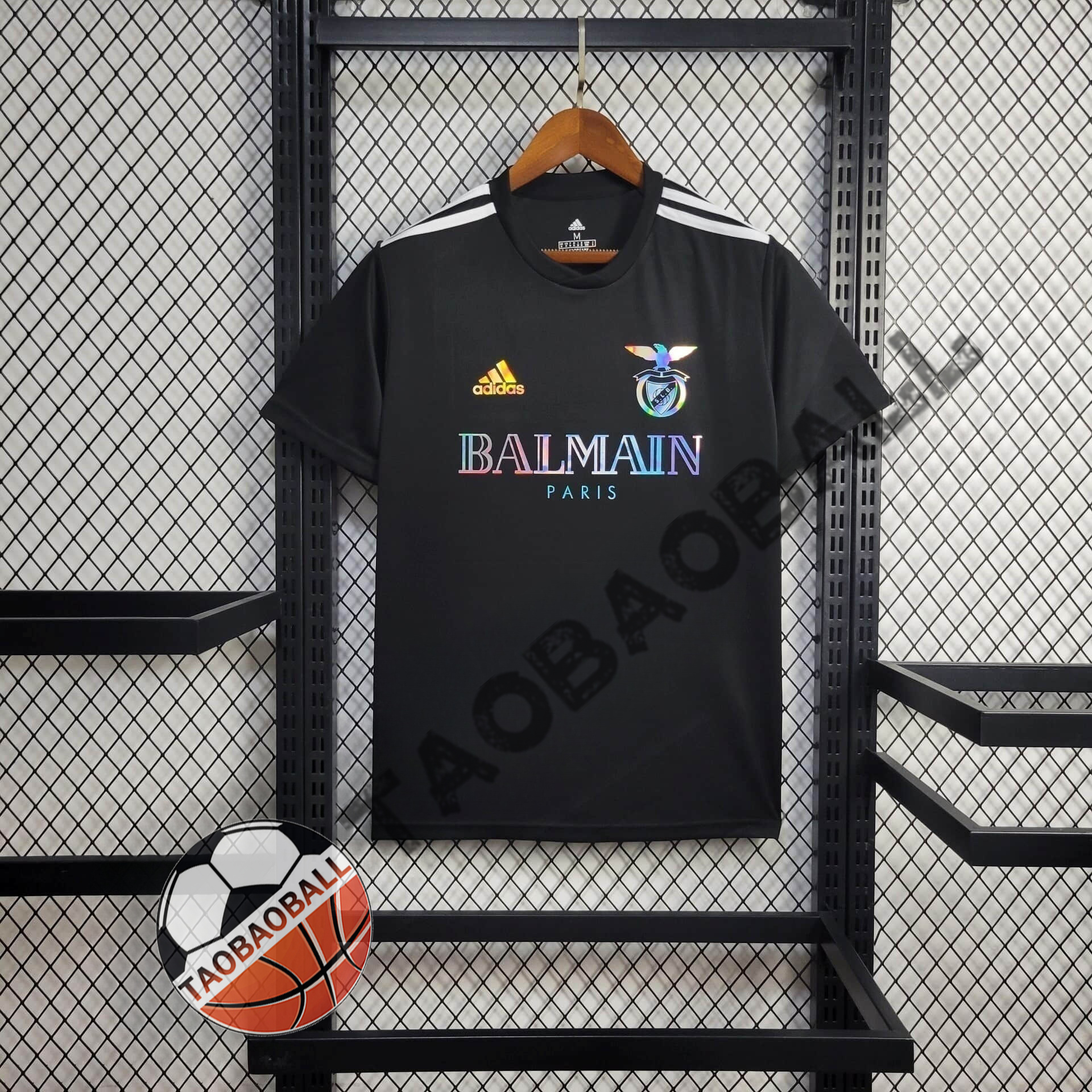 e09bc32c12e00d360876f780fcc31fe6.jpeg 2024/2025 Benfica Black Casual Shirt - Image 1