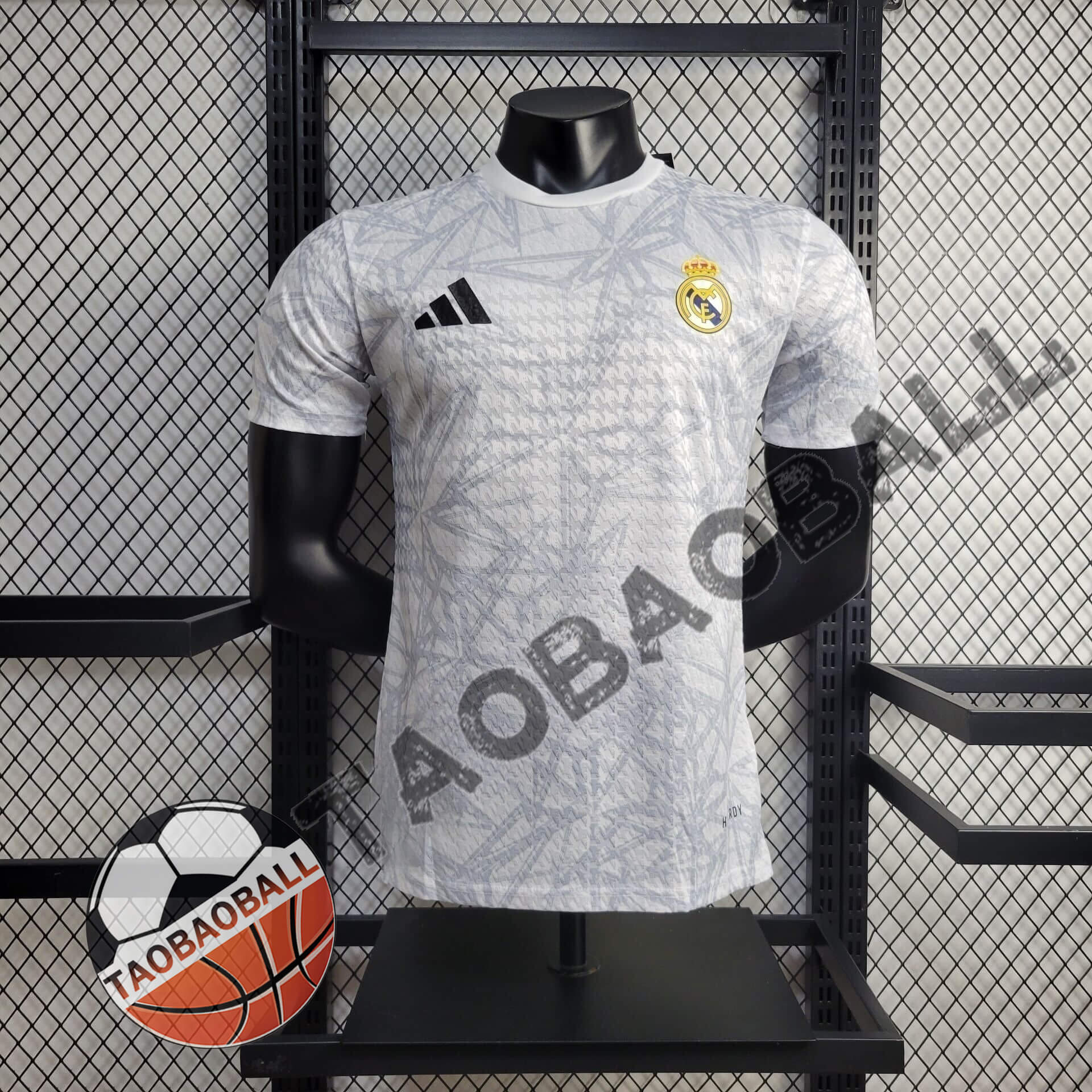 e1c8e1cda9c7f0785a17a204df35a541.jpg 2024/2025 Player Version Real Madrid Training Wear Football Shirt 1:1 Thai Quality - Image 1