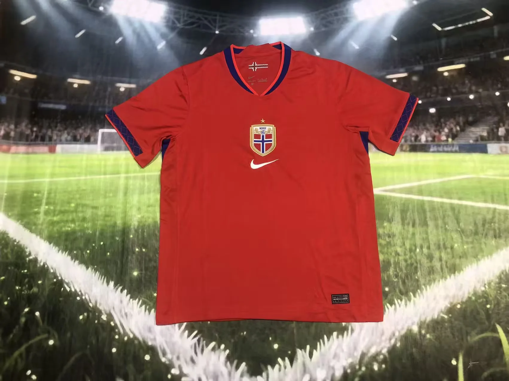 e35ecfdf1006780f2c17cd5d64bcc76f.webp 2026 Norway Home Football Shirt 1:1 Thai Quality - Image 1