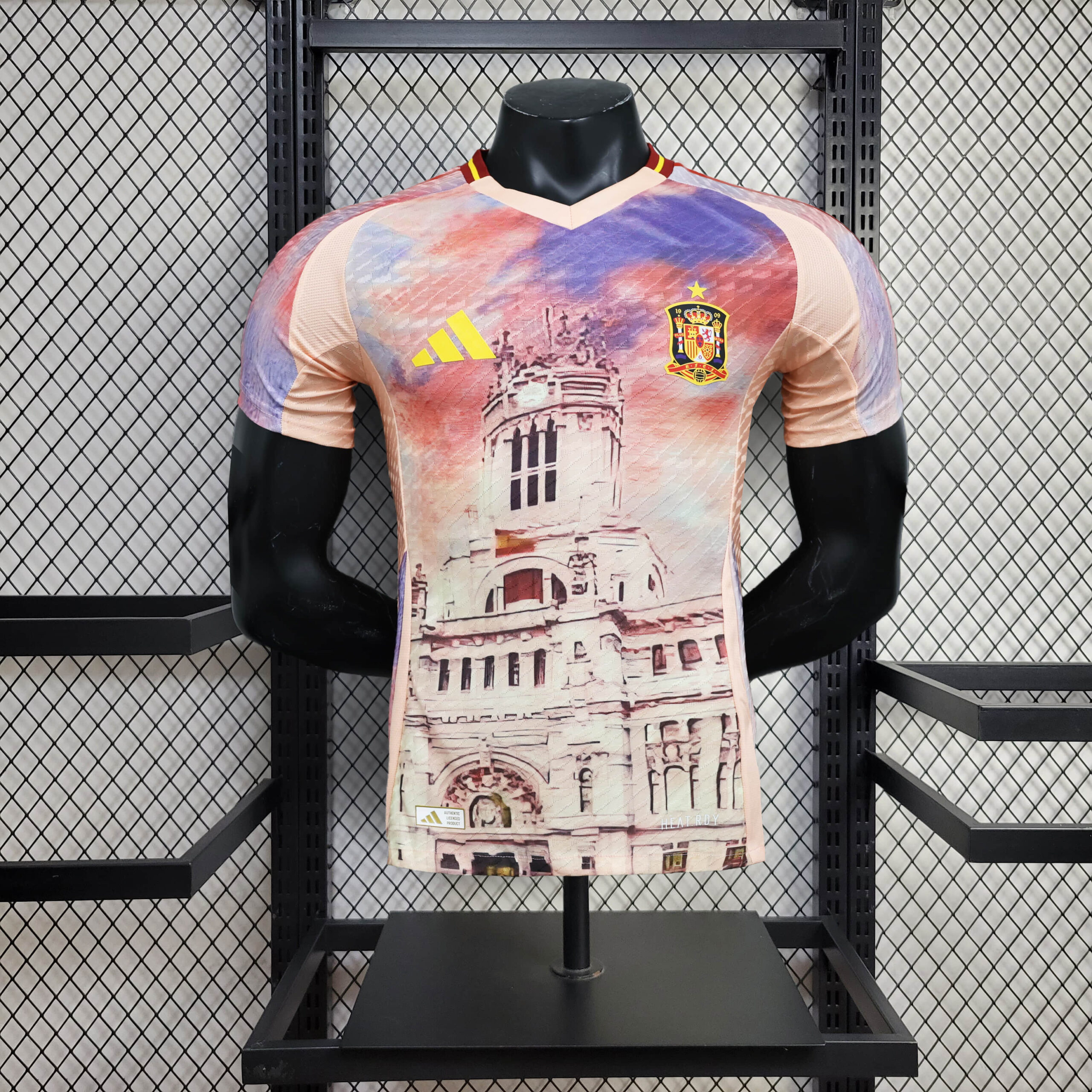 e9c3adf38e10b3576b4256708e1d6b79.jpg 2024 Player Version Spain Special Edition Football Shirt 1:1 Thai Quality - Image 1