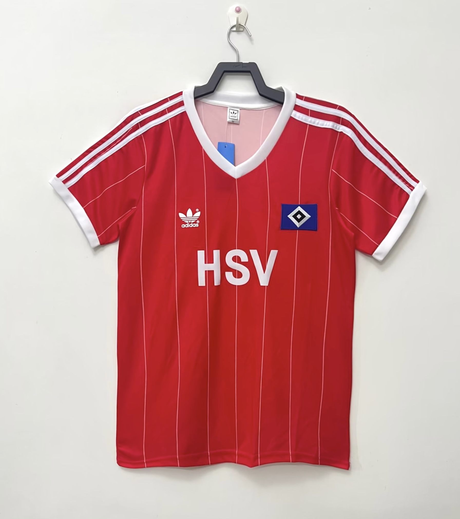 ea03a9fbc1bbc6f7d7d9dd2ba6927393.jpg 1983/1984 Retro Hamburger SV Away Football Shirt 1:1 Thai Quality - Image 1