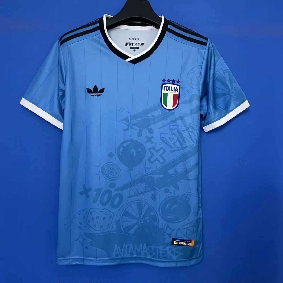 ea1edd3cd465fd2c4df4fe64ec9bad77.webp 2026 Italy Football Shirt 1:1 Thai Quality - Image 1