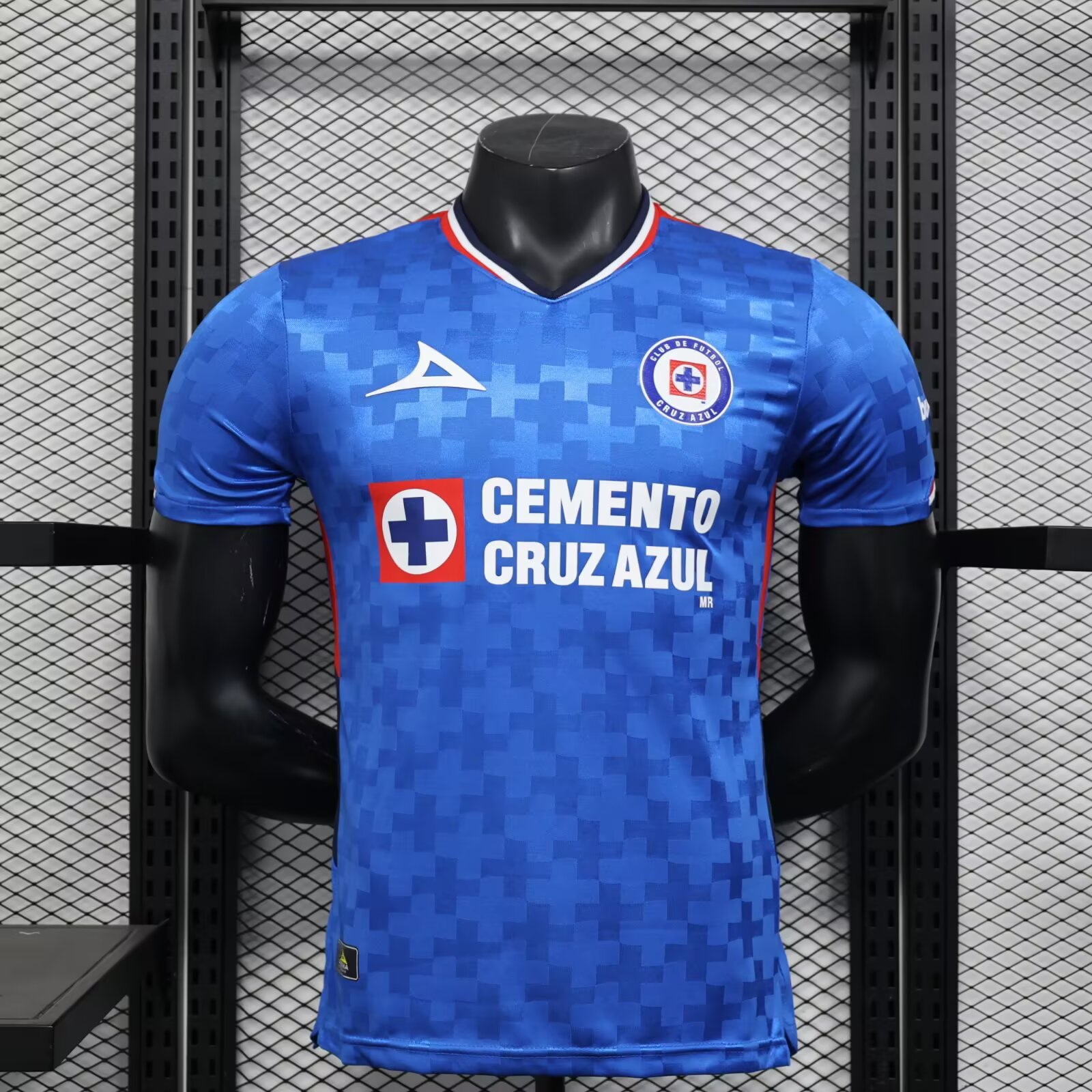ec0a127ccce57afe91d65c26796d8a76.jpg 2025/2026 Player Version Cruz Azul Home Football Shirt 1:1 Thai Quality - Image 1
