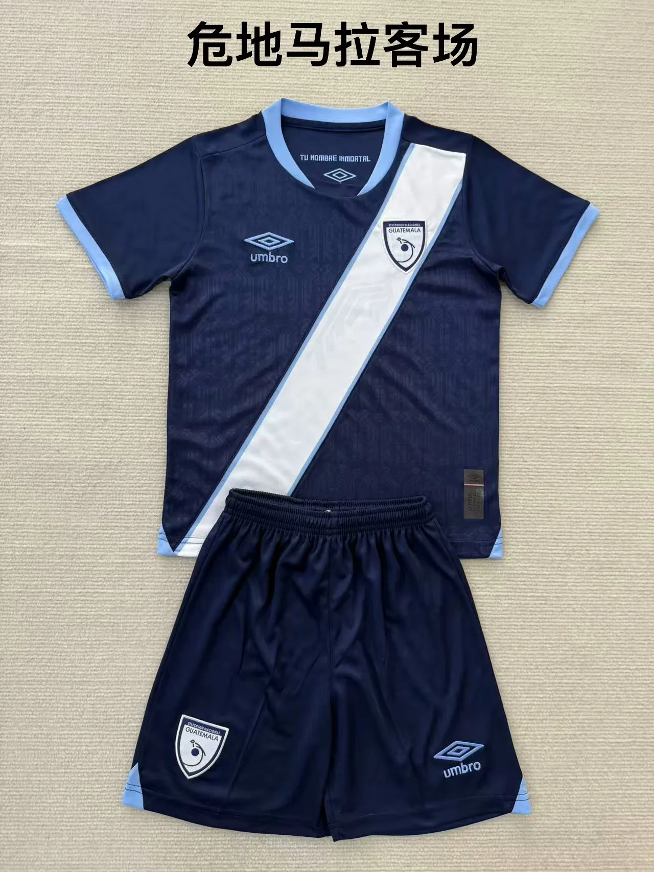 ed626e966235cc5ed0b619e988e564ea.webp 2025 Guatemala Away Football Shirt Kids Size 1:1 Thai Quality - Image 1