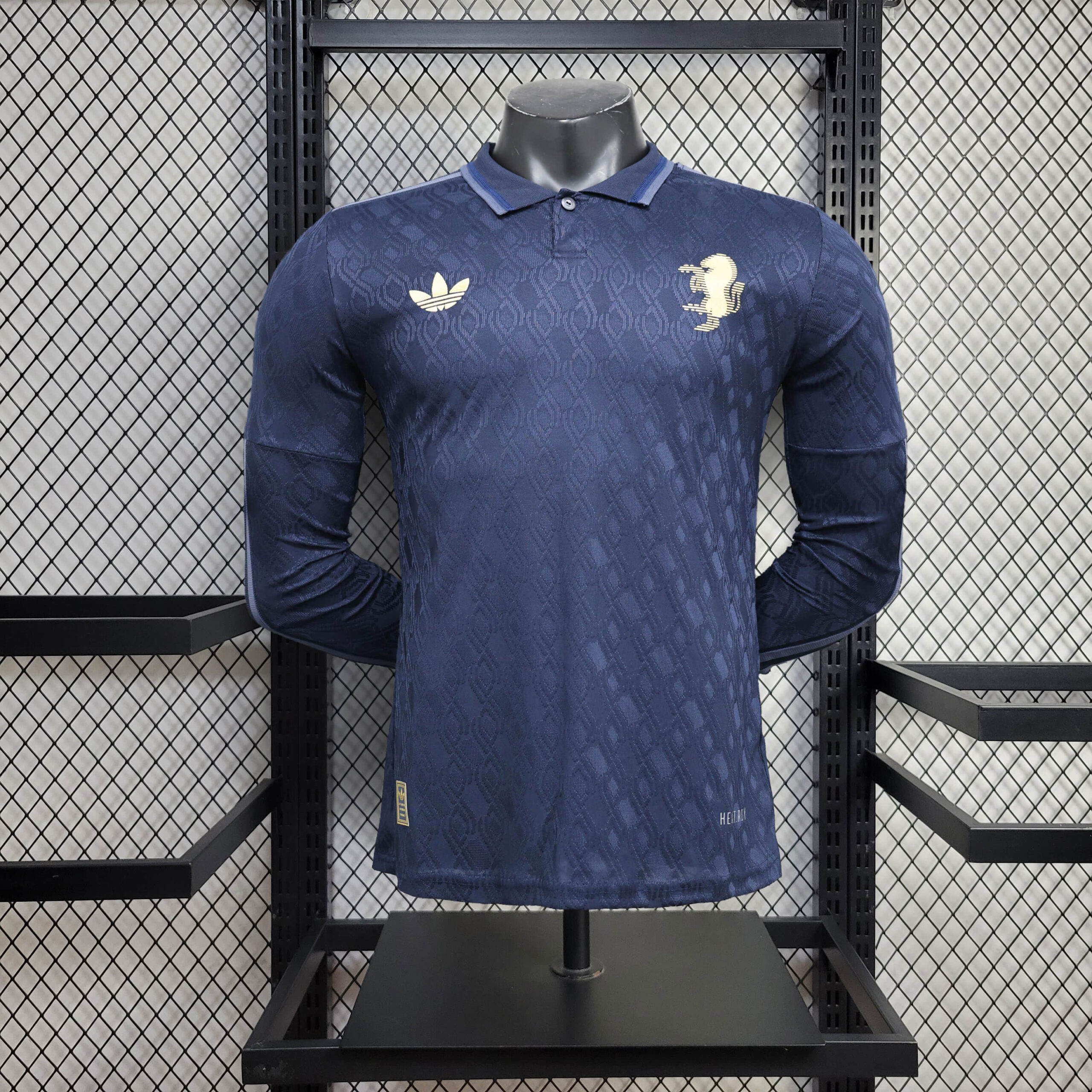 ef235c0760f175cb91ff566c705e9f64.jpg 2024/2025 Player Version Long Sleeve Juventus Third Away Football Shirt 1:1 Thai Quality - Image 1