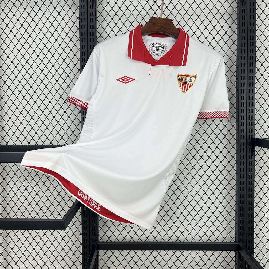f70cf3eaf40ed96b2a80ecadba8972f7.jpg 2012/2013 Retro Sevilla Home Football Shirt 1:1 Thai Quality - Image 1