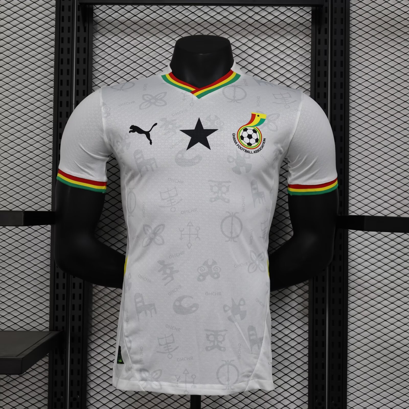 f833ddebb4ba82018bd860abaf6c5058.jpg 2024 Player Version Ghana Football Shirt 1:1 Thai Quality - Image 1