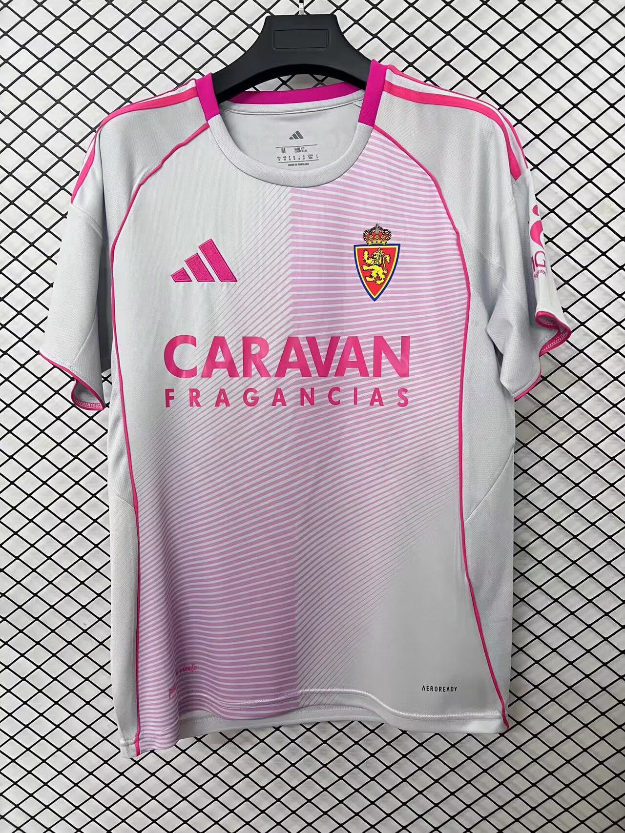 image-25.jpeg 2025/2026 Real Zaragoza Pink Football Shirt 1:1 Thai Quality - Image 1